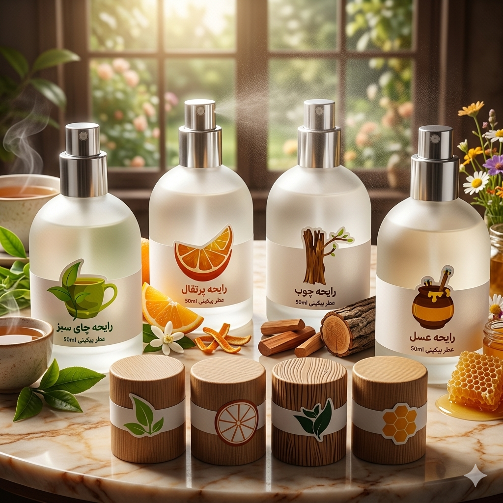 عطر بیکینی میدن آنا درب چوبی